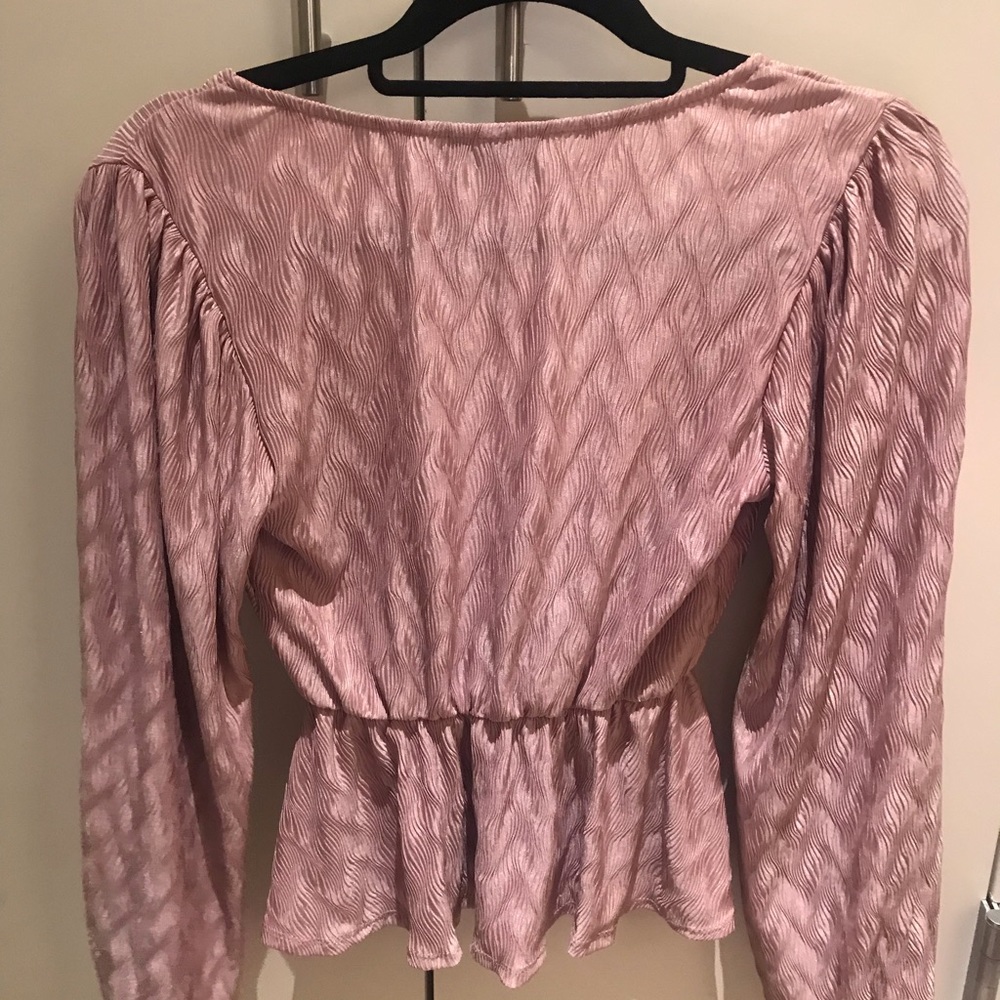 Topshop pink top